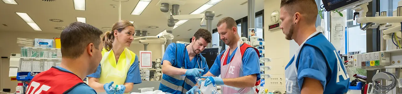 Zentrale Notaufnahme in der Klink Floridsdorf